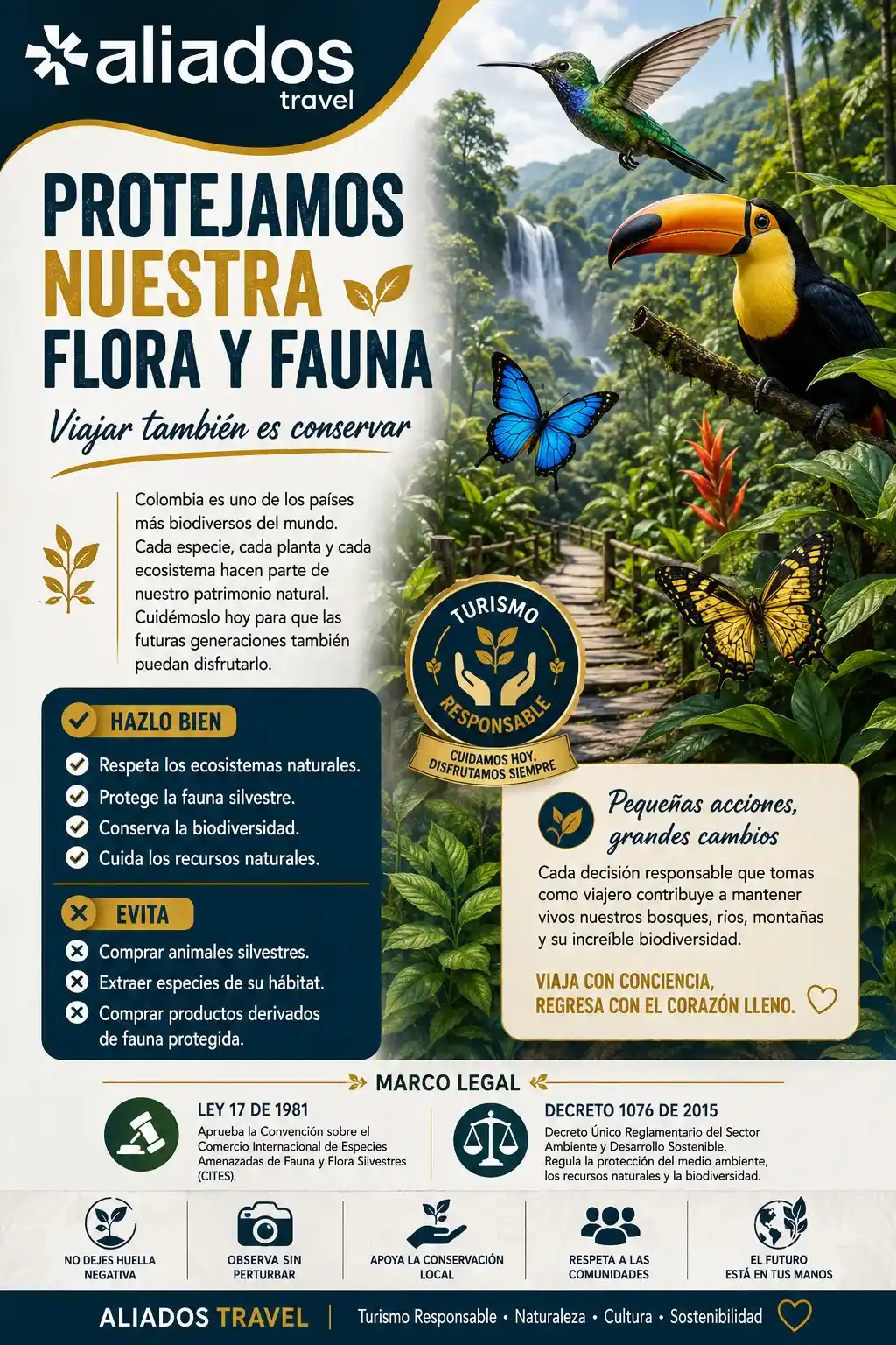 FAUNA Y FLORA ALIADOS